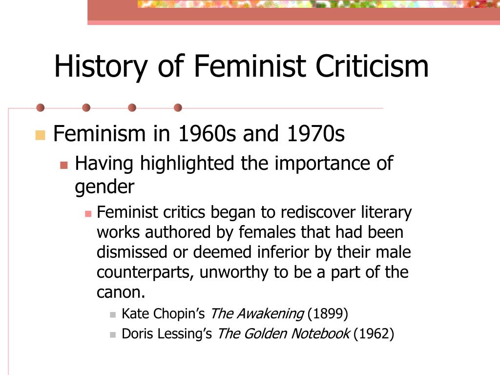 research paper for feminist criticism