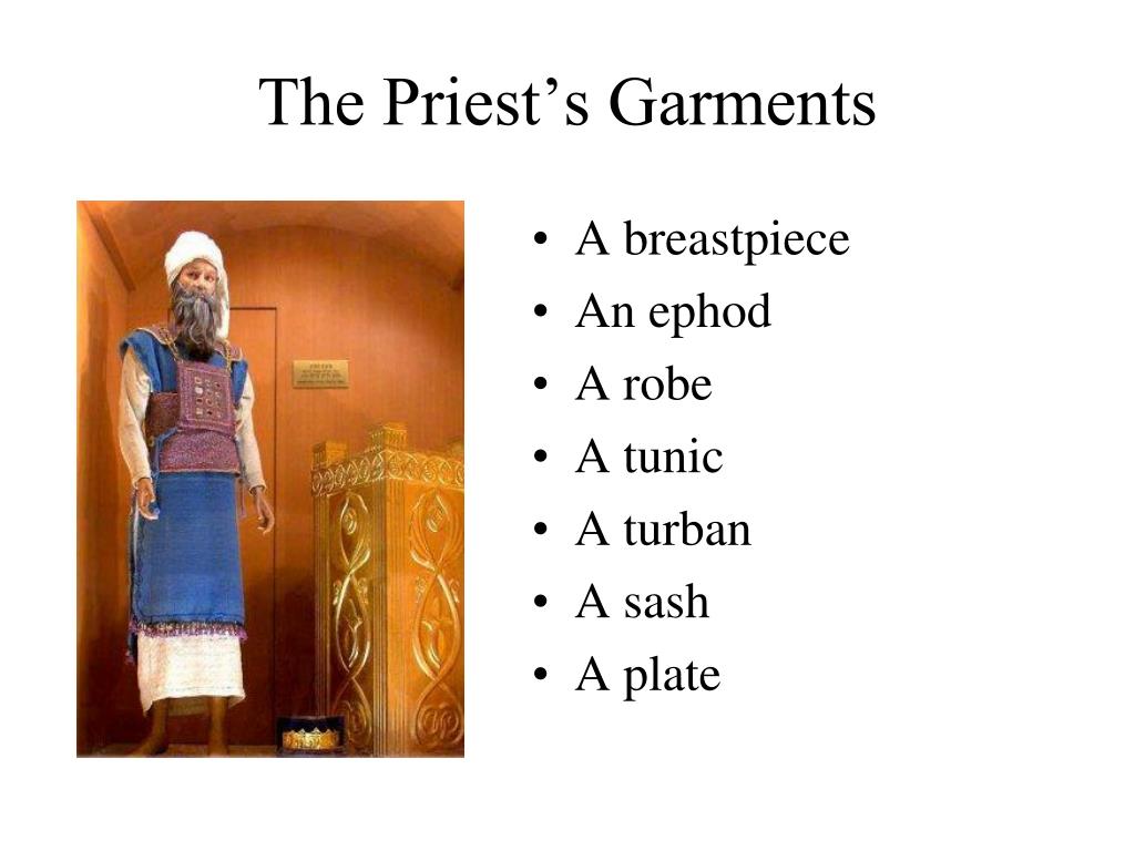 PPT - Exodus 28 – 31 The Priesthood The Altar of Incense Census Tax ...