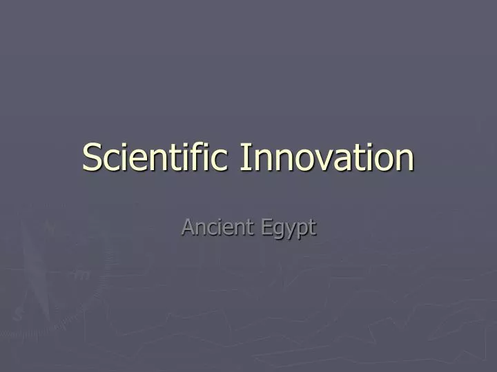 PPT - Scientific Innovation PowerPoint Presentation, free download - ID ...