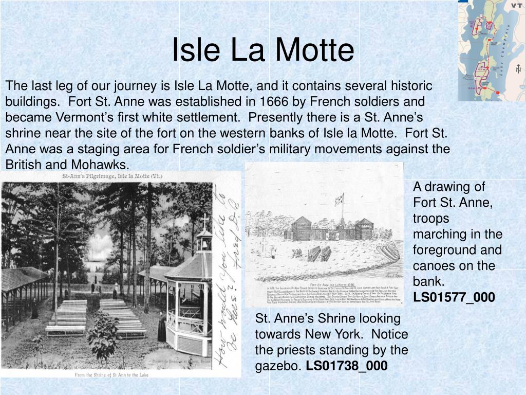 PPT The Lake Champlain Islands Vermont’s Historic Island Paradise PowerPoint Presentation