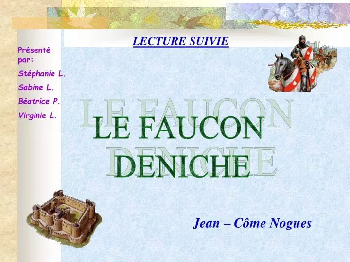 Résumé Le Faucon Déniché Par Chapitre