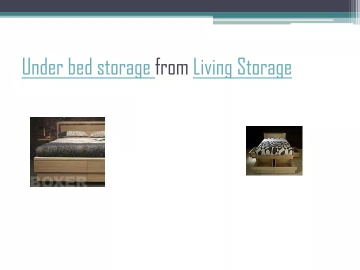 under bed storage from living storage n.