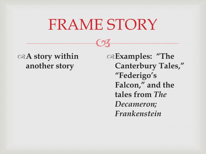 What Is A Frame Story What Is A Frame Story