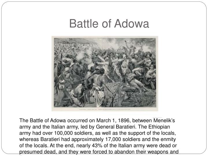 the italian invasion of ethiopia and Mussolini's invasion and the italian occupation as late as september 29, 1934, rome affirmed its 1928 treaty of friendship with ethiopia nonetheless, it became clear that italy wished to expand and link its holdings in the horn of africa. the italian invasion of ethiopia and Mussolini's invasion and the italian occupation as late as september 29, 1934, rome affirmed its 1928 treaty of friendship with ethiopia nonetheless, it became clear that italy wished to expand and link its holdings in the horn of africa.