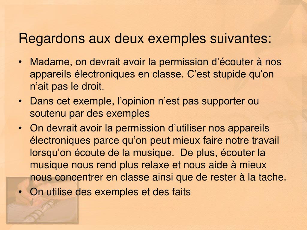 PPT  LE TEXTE D’OPINION PowerPoint Presentation, free download  ID