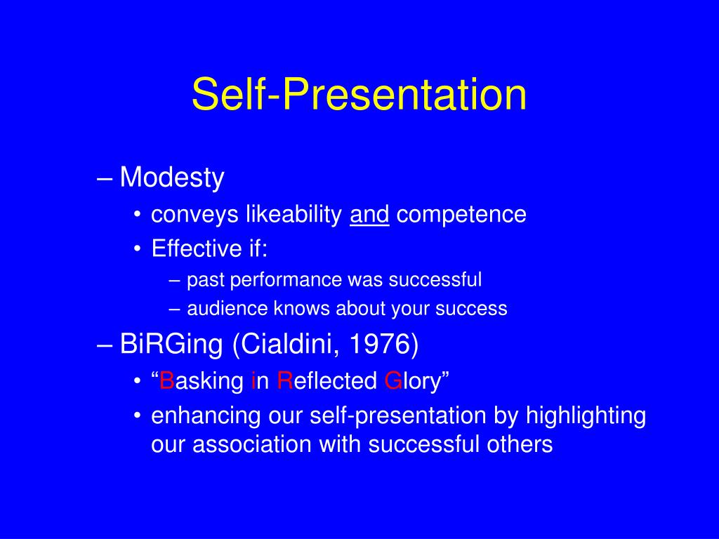 the presentation of self pdf