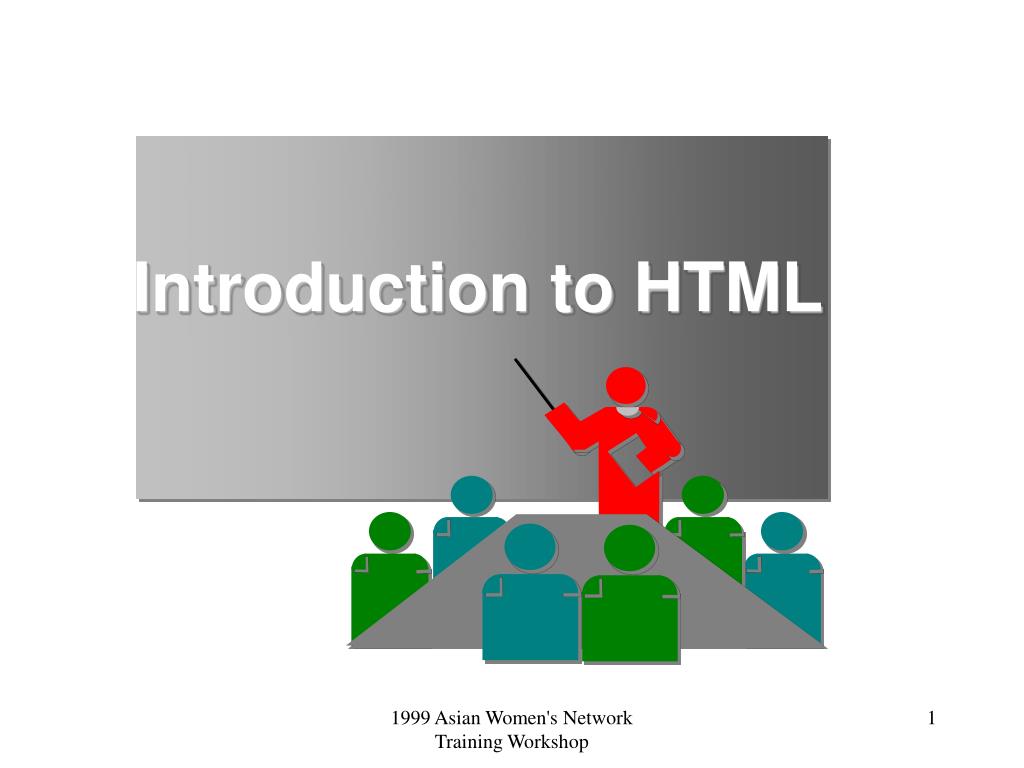 html tutorial presentation ppt