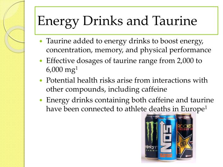 taurine in monster drinks mg taurine in monster drinks mg