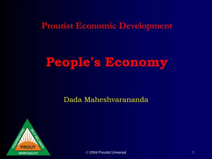 proutist economic development people s economy n.
