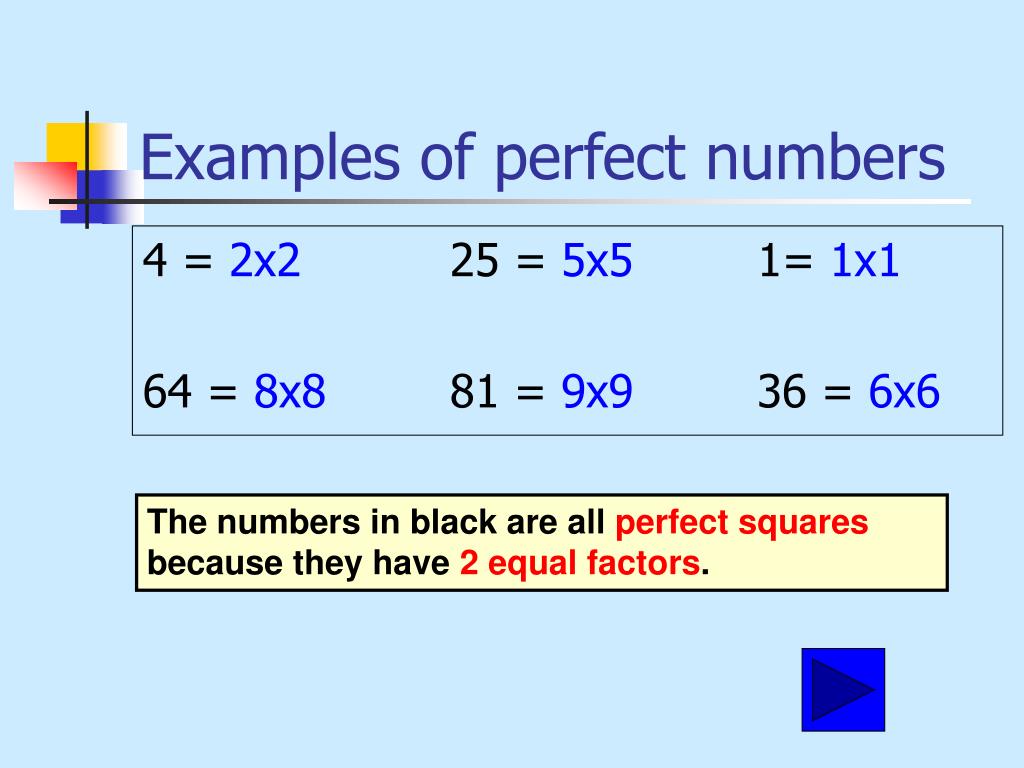PPT - Perfect Numbers PowerPoint Presentation, free download - ID:1112252