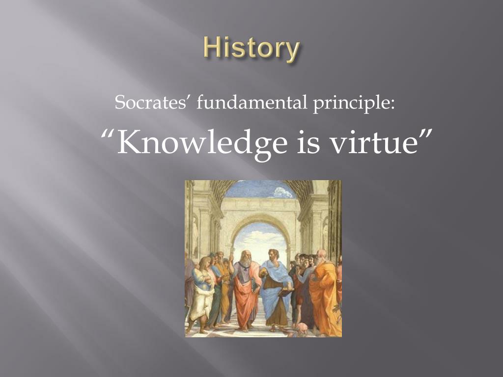Socrates theory of knowledge