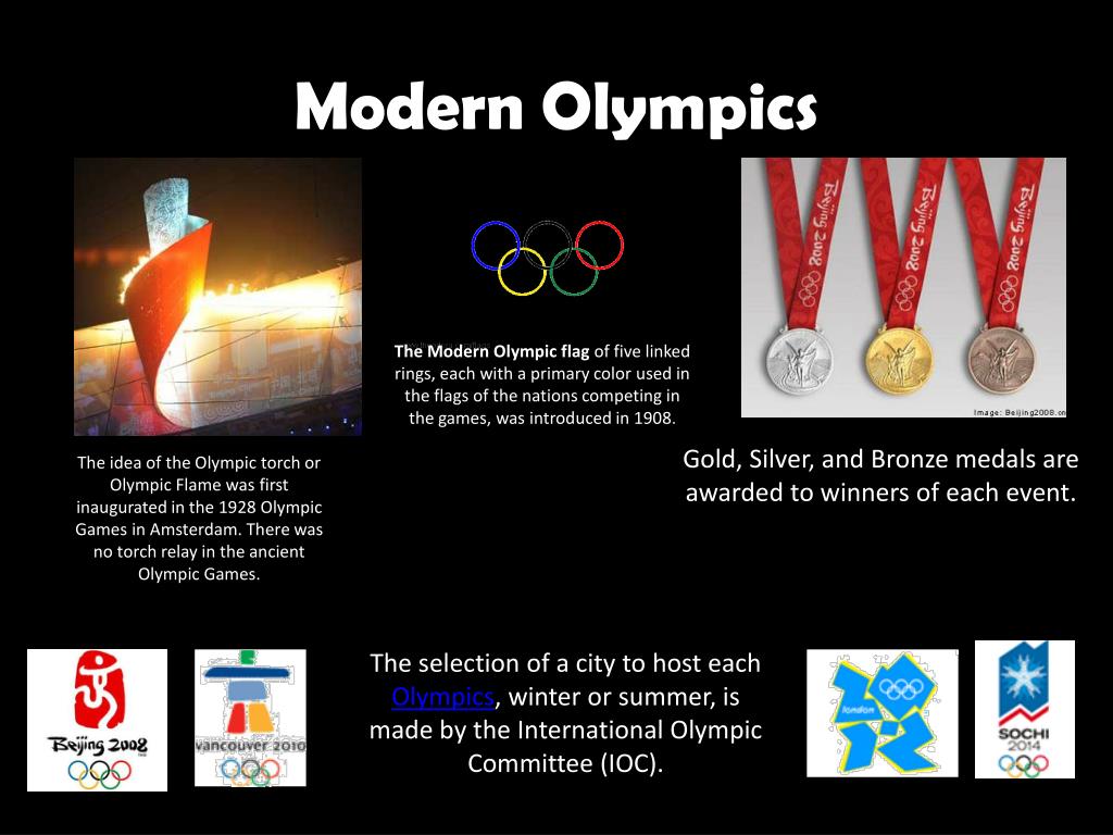 PPT Ancient vs. Modern Olympics PowerPoint Presentation, free
