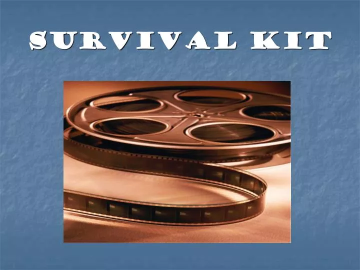 survival kit n.