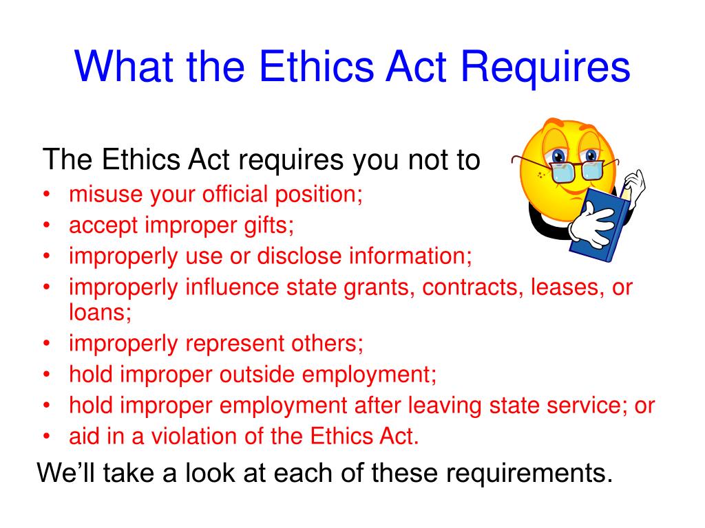 PPT Ethics for Alaska’s Executive Branch PowerPoint Presentation