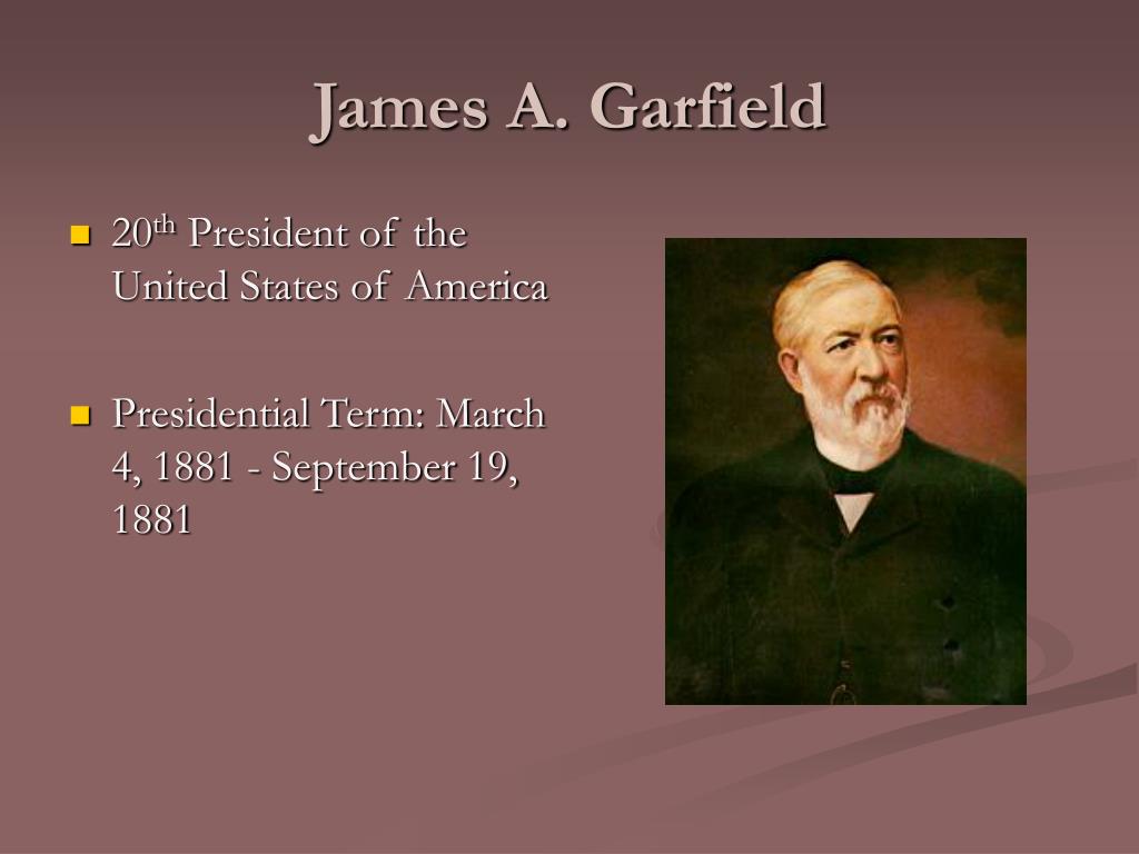 PPT - James A. Garfield PowerPoint Presentation, free download - ID:1114123
