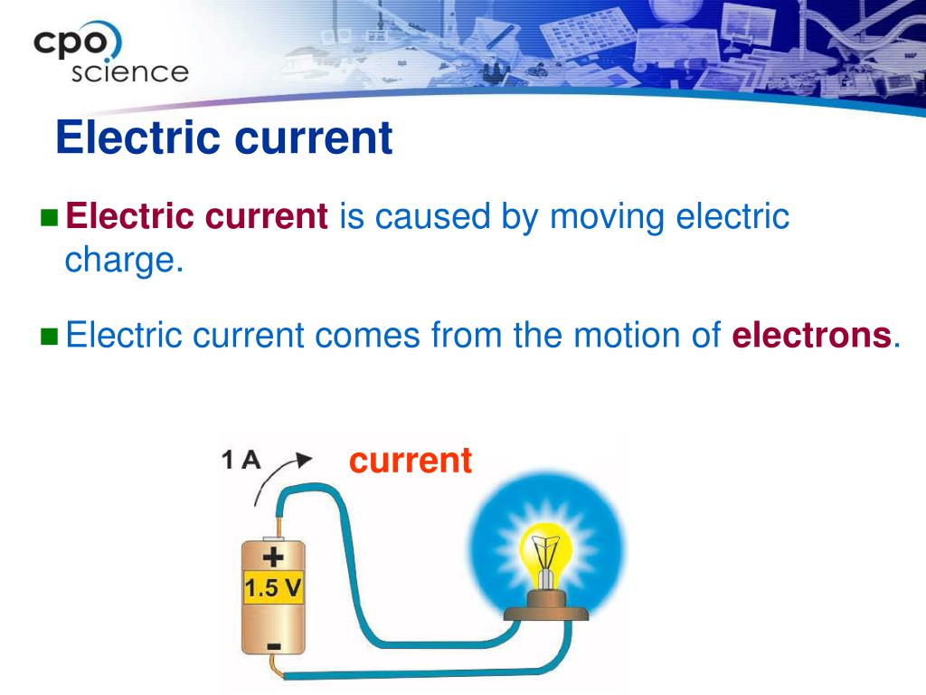 ppt presentation on electric current