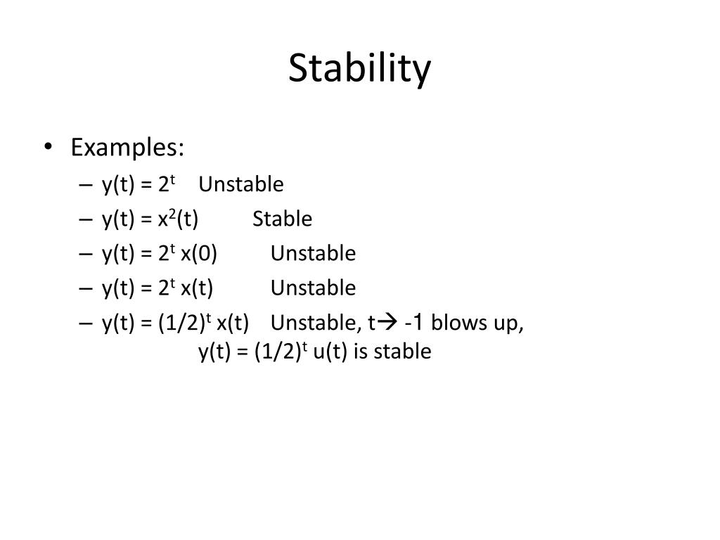 PPT Stability PowerPoint Presentation, free download ID1114772