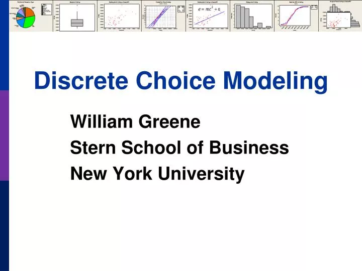 william greene stern school of business new york university n.