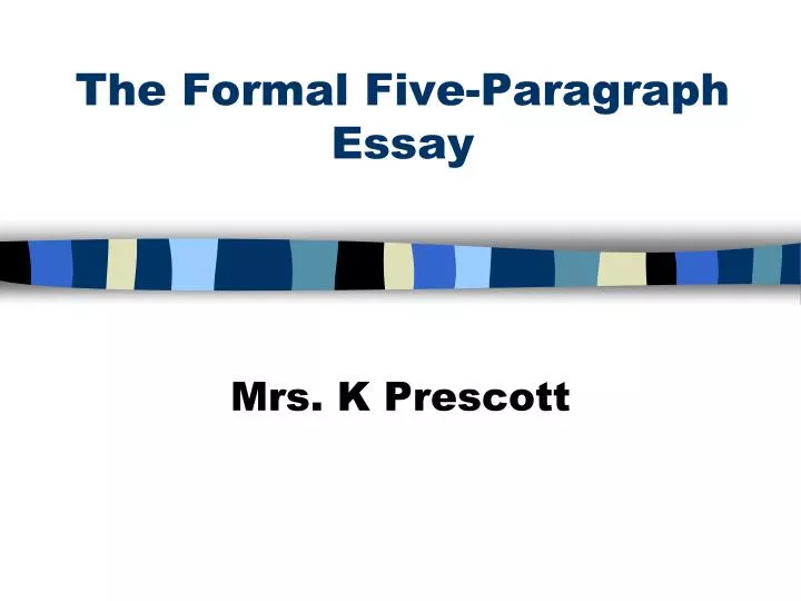 5 paragraph expository essay powerpoint