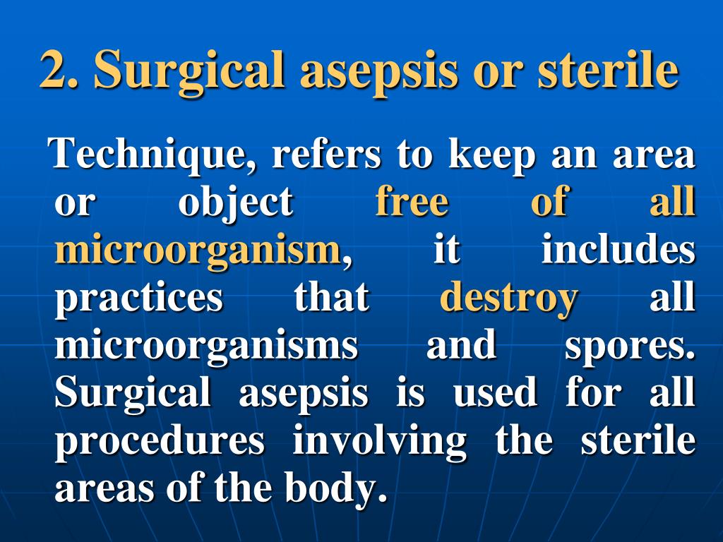 difference between medical and surgical asepsis difference between medical and surgical asepsis
