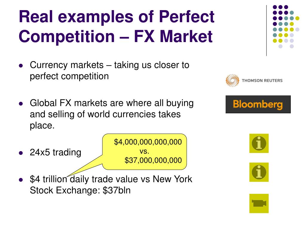 ppt perfect competition powerpoint presentation id 1115497 examples of perfect competition