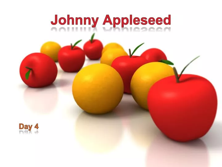 Johnny appleseed printable story book