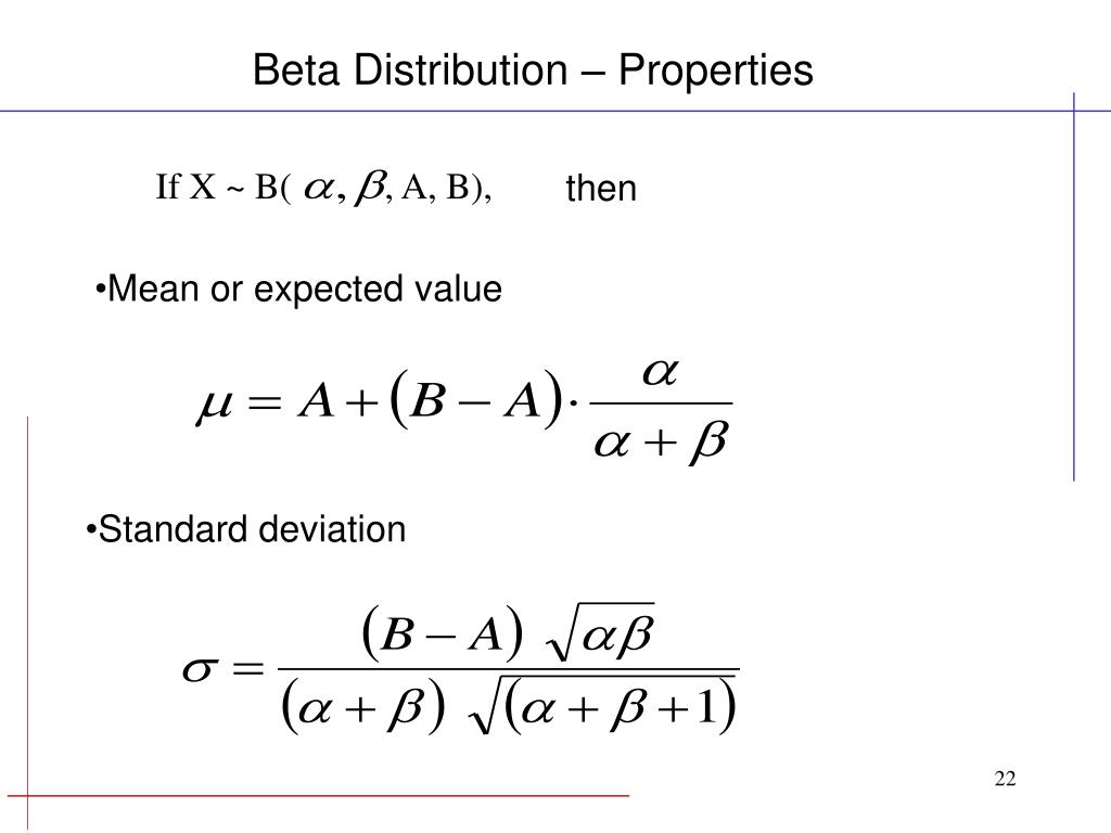 PPT - Special Continuous Probability Distributions Gamma ...