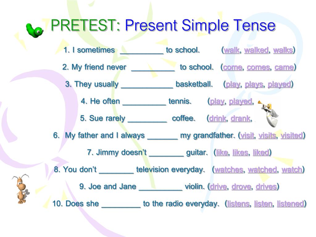 Present simple 2 ответы. Глаголы в present simple упражнение. Present simple упражнения. Present simple задания. Упражнения на тему present simple.