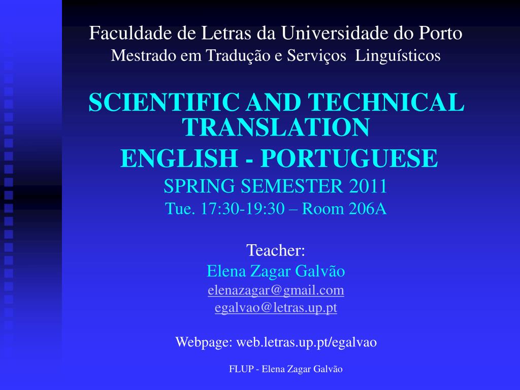 Empresa de Tradução e Serviços Linguísticos