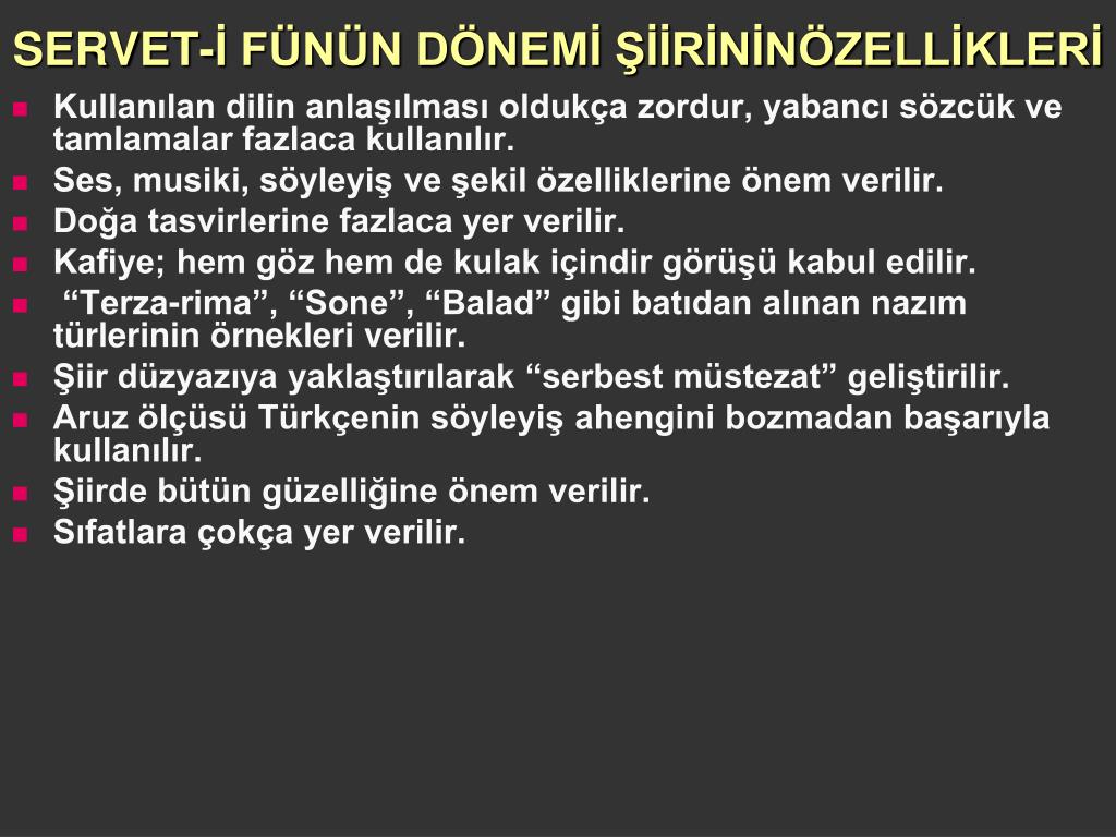 ppt servet i funun donemi turk edebiyati powerpoint presentation id 1117099