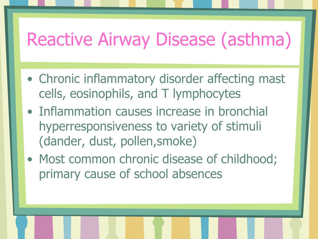 PPT - Nursing Care of the Pediatric Individual with a Respiratory
