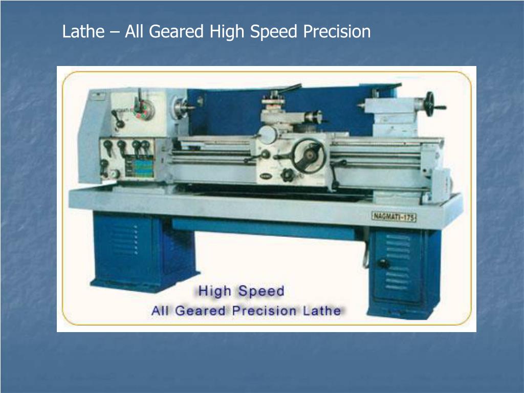 lathe machine ppt presentation free download