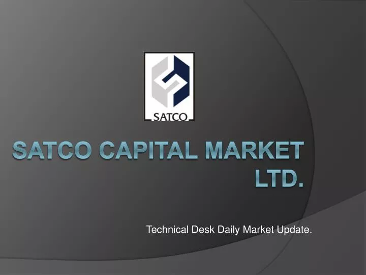 technical desk daily market update n.