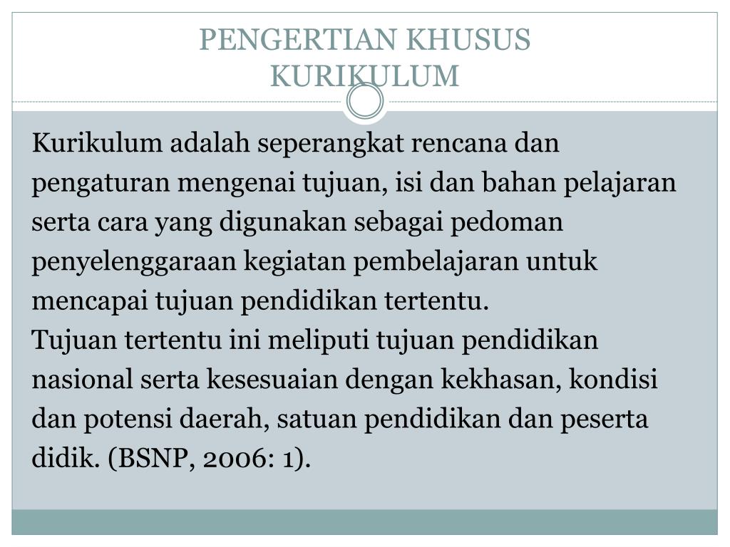 PPT - TELAAH KURIKULUM PowerPoint Presentation, free ...