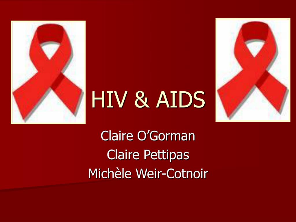 PPT HIV AIDS PowerPoint Presentation Free Download ID 1119807