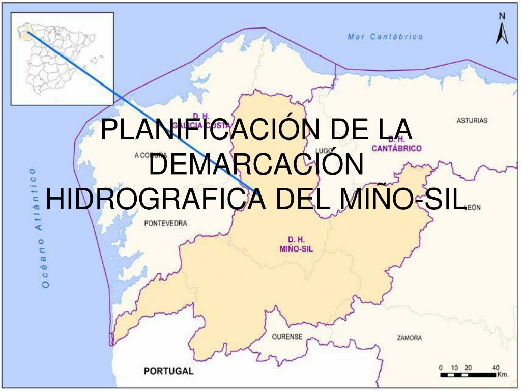 PPT - PLANIFICACIÓN DE LA DEMARCACIÓN HIDROGRAFICA DEL MIÑO-SIL PowerPoint  Presentation - ID:1121619