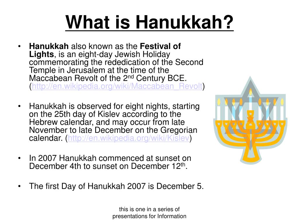 PPT Hanukkah Explained PowerPoint Presentation, free download ID