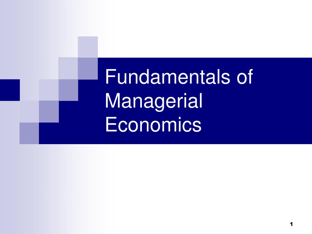 PPT - Fundamentals Of Managerial Economics PowerPoint Presentation ...