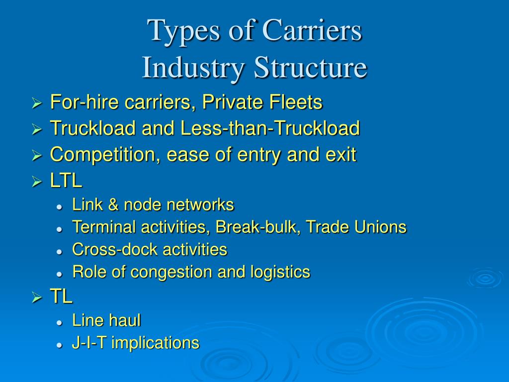 PPT Motor Carriers Ch 3 Coyle Bardi Novack pp. 95126 PowerPoint Presentation ID1122901