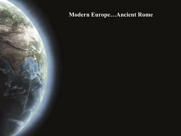 modern europe ancient rome n.
