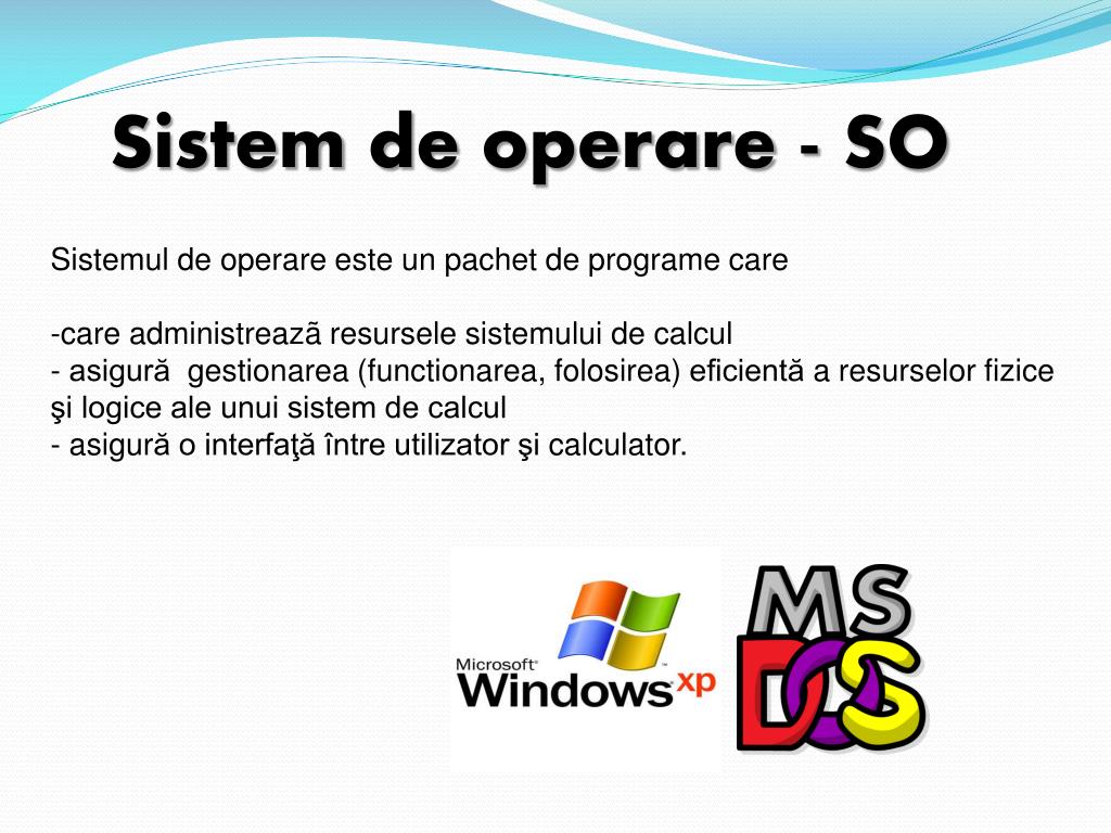 PPT - Sisteme de operare PowerPoint Presentation, free download - ID:1125342