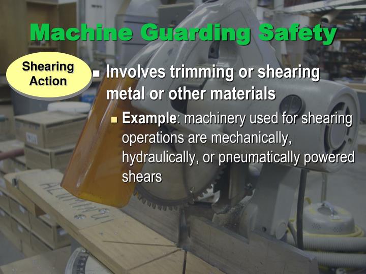 PPT - Machine Guarding Safety CFR 1910.211 PowerPoint Presentation - ID ...