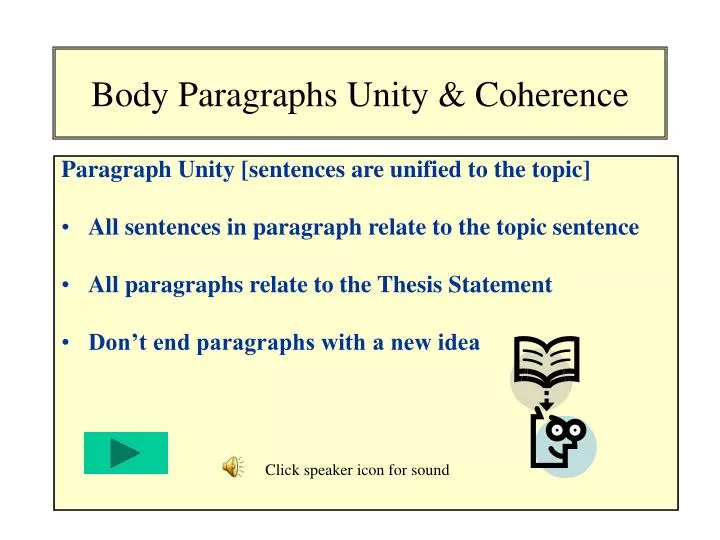 coherence examples sentences coherence examples sentences