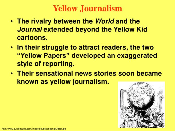 Ppt Yellow Journalism Powerpoint Presentation Id1127774