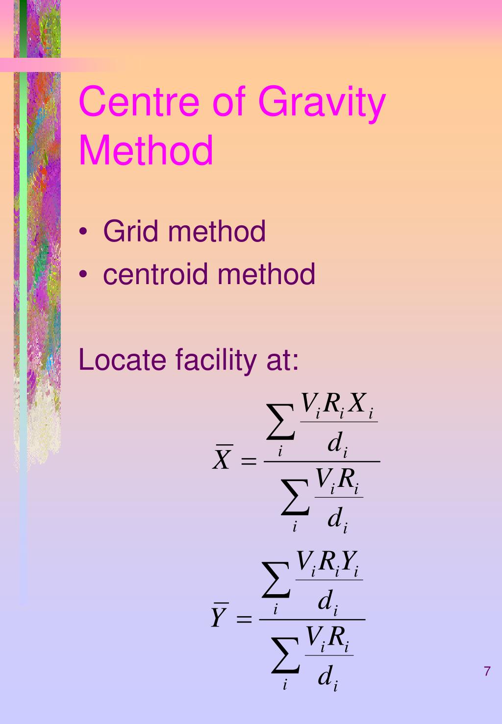 Ppt facility location powerpoint presentation free download id 1128056