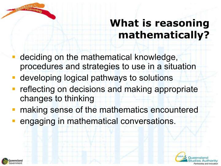 PPT - Thinking, reasoning and working mathematically PowerPoint ...