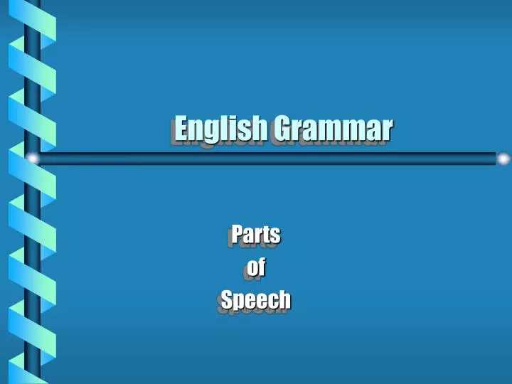 presentation english grammar