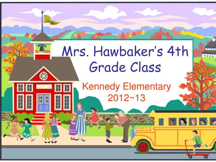 mrs hawbaker s 4th grade class n.