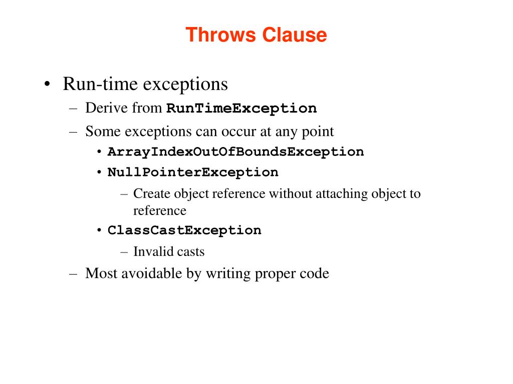 PPT Exception Handling PowerPoint Presentation, free download ID
