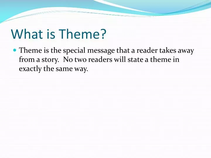 what is theme n.